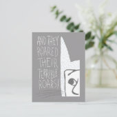 En ze hebben hun verschrikkelijke roeren gerooid. briefkaart (Staand voorkant)