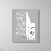 En ze hebben hun verschrikkelijke roeren gerooid. canvas afdruk (Voorkant)