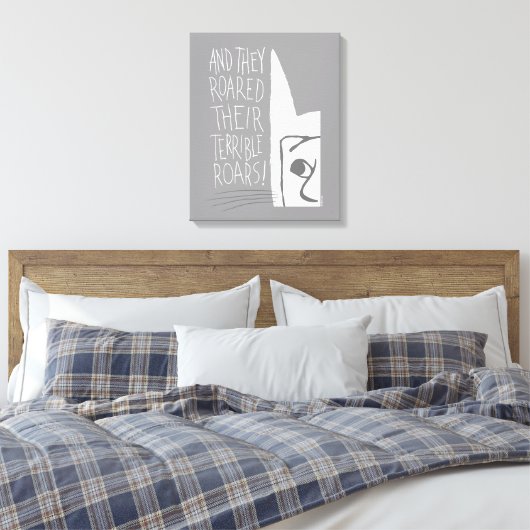 En ze hebben hun verschrikkelijke roeren gerooid. canvas afdruk (Insitu (Slaapkamer))