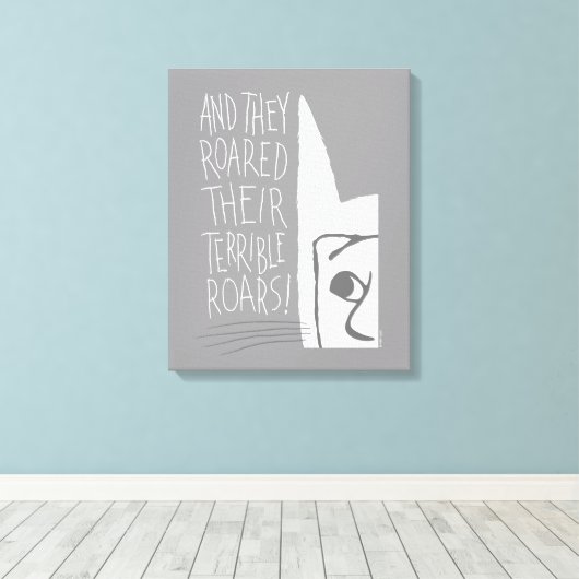 En ze hebben hun verschrikkelijke roeren gerooid. canvas afdruk (Insitu (Houten vloer))