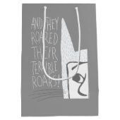 En ze hebben hun verschrikkelijke roeren gerooid. medium cadeauzakje (Achterkant)