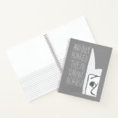 En ze hebben hun verschrikkelijke roeren gerooid. notitieboek (Binnen)