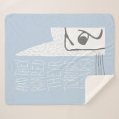 En ze hebben hun verschrikkelijke roeren gerooid. sherpa deken (Voorkant (horizontaal))