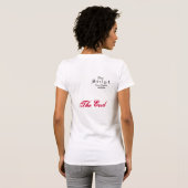 En ze leefde nog lang en gelukkig na t-shirt (Achterkant volledig)