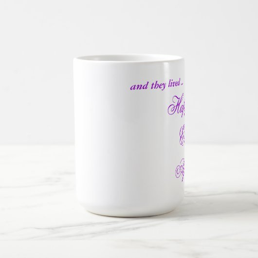 en ze leefden serie koffiemok (Center)