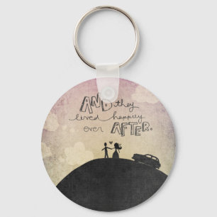 En ze leefden sleutelhanger