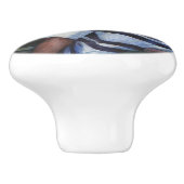 En... ze trouwde met de postbode keramische knop (Zijkant)