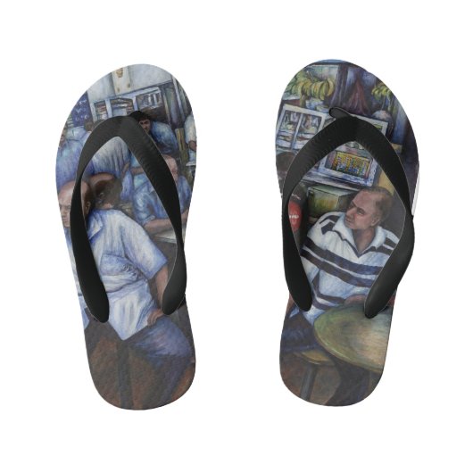 En…Ze trouwde met de postbode Kinder Teenslippers (Voetbed)