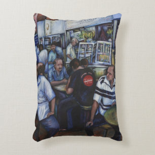 En... ze trouwde met de postbode, Singapore Accent Kussen