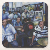 En... ze trouwde met de postbode, Singapore Kartonnen Onderzetters (Voorkant)