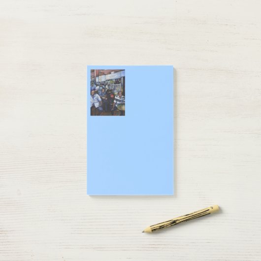 En... ze trouwde met de postbode, Singapore Post-it® Notes (Op bureau)