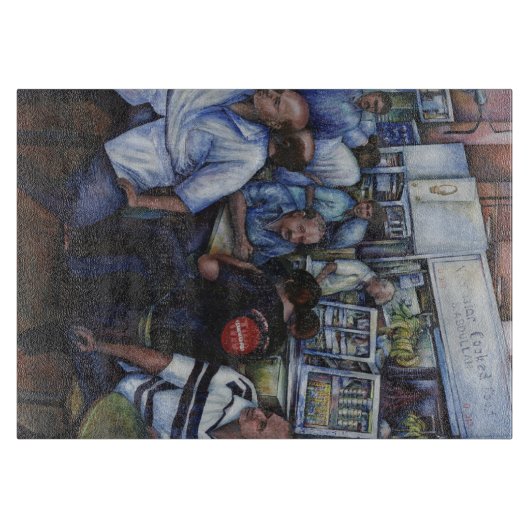 En... ze trouwde met de postbode, Singapore Snijplank (Voorkant)