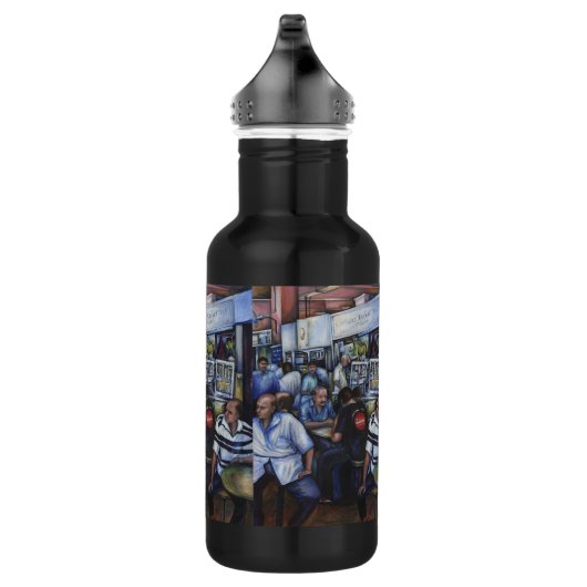 En... ze trouwde met de postbode, Singapore Waterfles (Rechts)