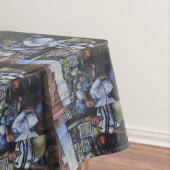 En... ze trouwde met de postbode tafelkleed (Voorbeeld)