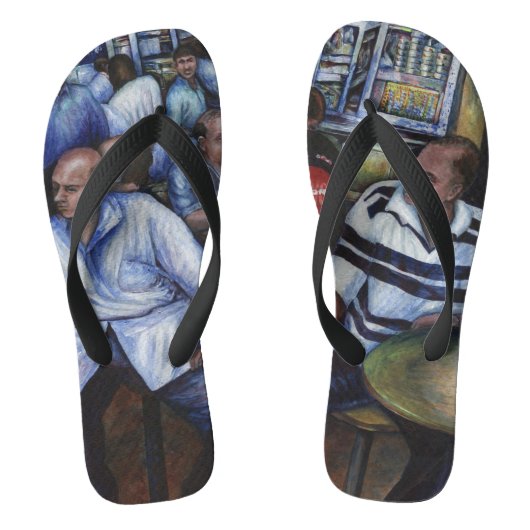 En... ze trouwde met de postbode teenslippers (Voetbed)