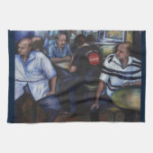 En... ze trouwde met de postbode theedoek (Horizontaal)