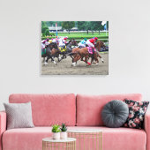 En ze zijn weg bij Saratoga Canvas Afdruk (Insitu (Woonkamer))