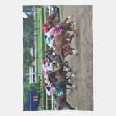 En ze zijn weg bij Saratoga Theedoek (Verticaal)