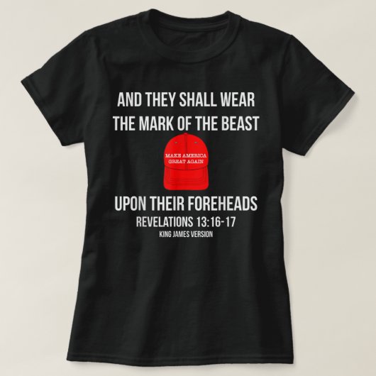 en zij Draag het merk Beast - Anti - T T-shirt (Design voorkant)