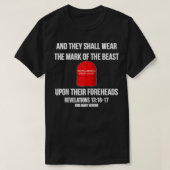 en zij Draag het merk van het antitroop beest T-shirt (Design voorkant)