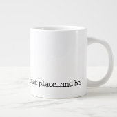 "...en zijn." Mok voor speciale poëzie