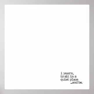 "...en zijn." Speciale gedichtenprint Folie Afdrukken