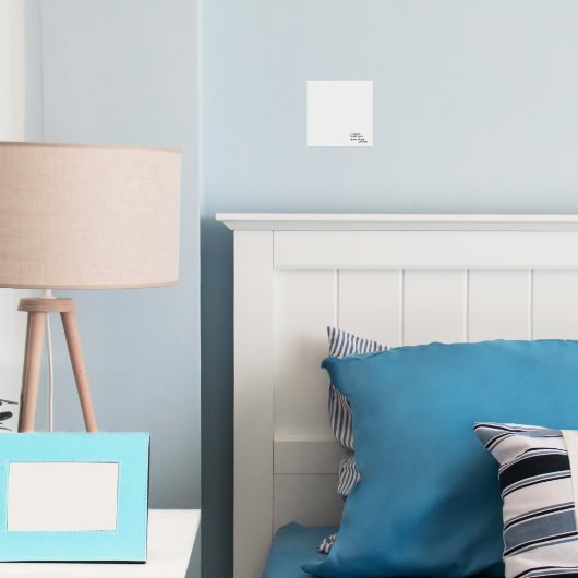 "...en zijn." Speciale gedichtenprint Folie Afdrukken (Insitu (Slaapkamer))