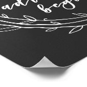 En zo begint het avontuur - het Inspirerend Citaat Poster (Hoek)