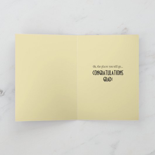 En zo begint het avontuur Inspirerend plezier Kaart (Binnen)