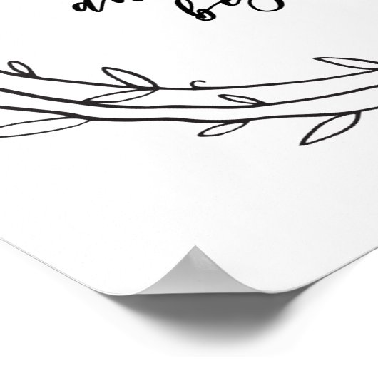 En zo begint het avontuur - Inspirerend quote Poster (Hoek)