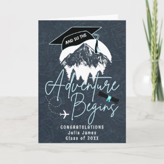 En zo begint het avontuur met Afstuderen, het mode Kaart