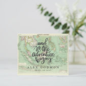 En zo begint het avontuur met de uitnodiging (Staand voorkant)