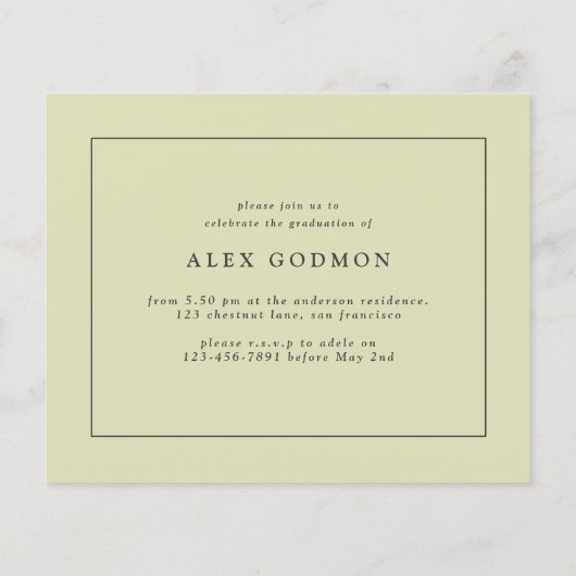 En zo begint het avontuur met de uitnodiging (Achterkant)