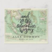 En zo begint het avontuur met de uitnodiging (Voorkant)