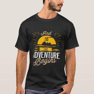 En zo begint het avontuur met een roadtrip t-shirt