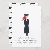 En zo begint het avontuur met graduatie party (Voorkant / Achterkant)