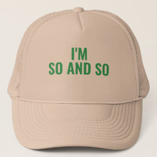 En zo is Trucker Hat Pet