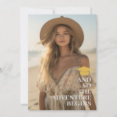 En zo wacht het avontuur - Moderne foto - Afstudee Kaart (Voorkant)