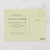 En zo zet het avontuur de uitnodiging voort (Achterkant)