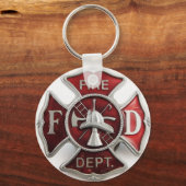 " enamel " - brandwerendheid insignia sleutelhanger (Voorkant)