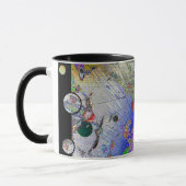 Enamel Sunburst Fun Lijst Mok (Links)