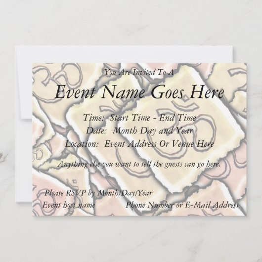 Enamel Tile Om (Aum) Kaart (Voorkant)