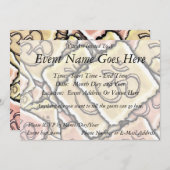 Enamel Tile Om (Aum) Kaart (Voorkant / Achterkant)