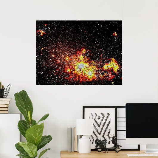 Enamel voor ruimte 1 poster (Thuiskantoor)