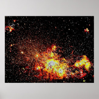 Enamel voor ruimte 1 poster