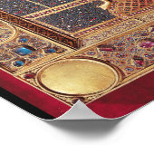 Enameled plaque met afbeelding van de Archangel Mi Poster (Hoek)