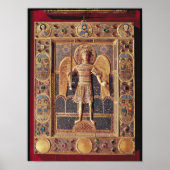 Enameled plaque met afbeelding van de Archangel Mi Poster (Voorkant)