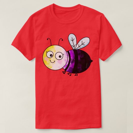 Enbee Nonbinary Bee T-shirt (Design voorkant)