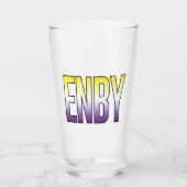 ENBY - Niet-binair Glas (Voorkant)
