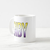 ENBY - Niet-binair Koffiemok (Voorkant links)